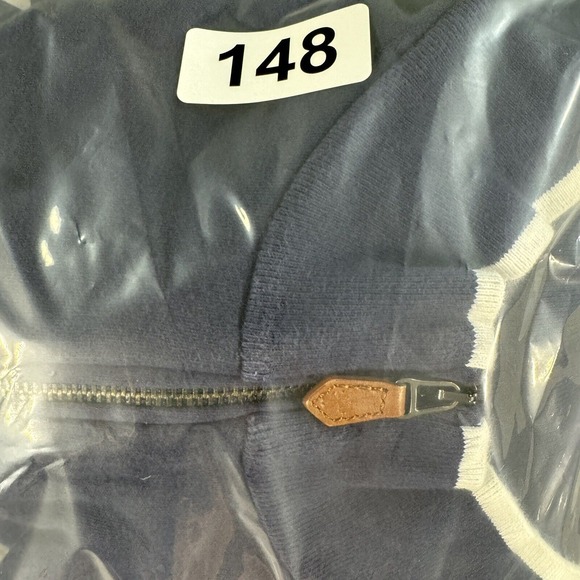 Polo Golf Pullover Mens XLBlue Quarter Zip Pullover Jacket - Picture 9 of 9